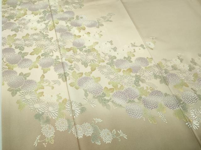 平和屋本店□極上 金彩友禅 卓越技能者・名工・和田光正 訪問着 菊花