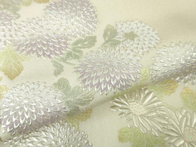 平和屋本店□極上 金彩友禅 卓越技能者・名工・和田光正 訪問着 菊花