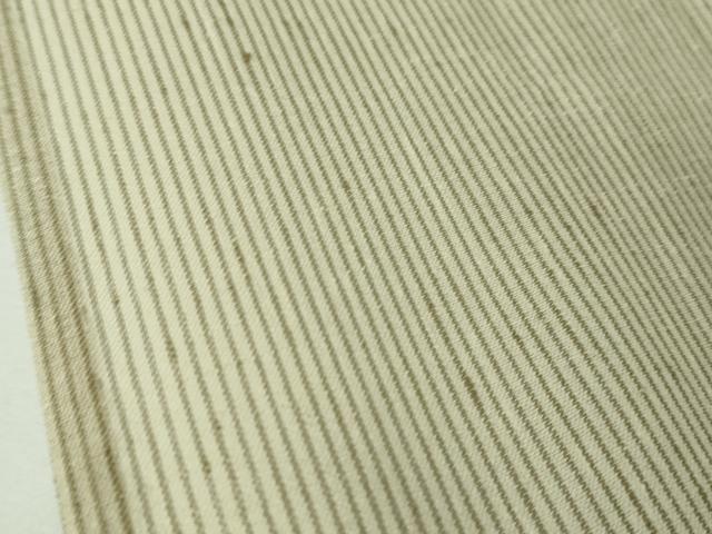 平和屋本店■希少　夏物　結城紬　夏結城　奥順謹製　織・青木静子　証紙付き　逸品　未使用　DZAA3719kh5 平和屋本店□希少 夏物 結城紬 夏結城 奥順謹製 織・青木静子 証紙付き