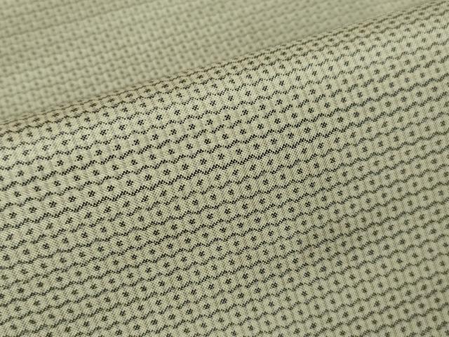 平和屋本店□希少 男性 本場大島紬 白大島 アンサンブル 総詰め 中川  