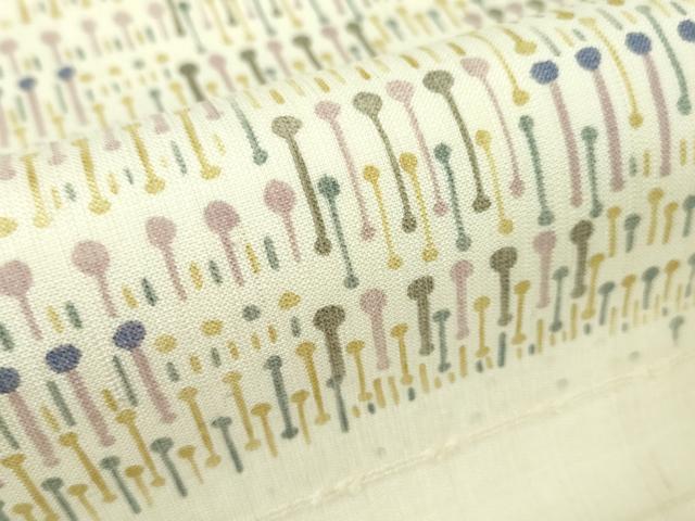 平和屋本店□極上 染織の名門 しょうざん 生紬 九寸開き名古屋帯