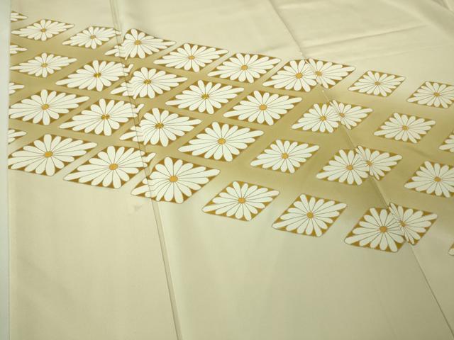 平和屋本店●極上　訪問着　総手刺繍　花丸文　暈し染め　金糸　逸品　DZAA8197kh6 平和屋本店○極上 訪問着 総手刺繍 花丸文 暈し染め 金糸