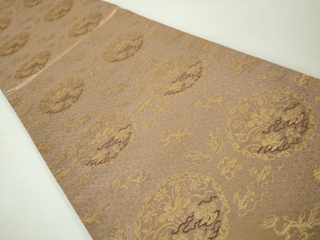 龍村晋袋帯新品木下金襴