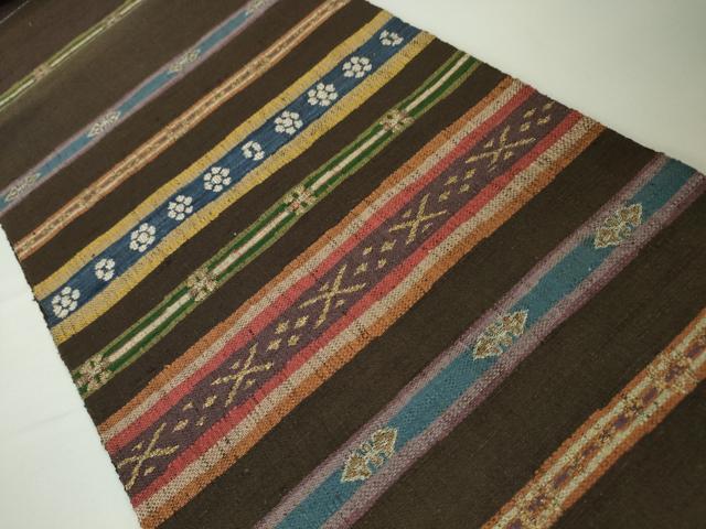 平和屋本店□極上 京都祇園の老舗 ぎをん齋藤 八寸名古屋帯 紬