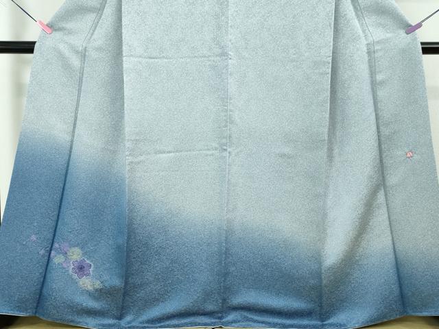 平和屋本店□極上 久保田一竹 幻の辻が花 訪問着 暈し染め