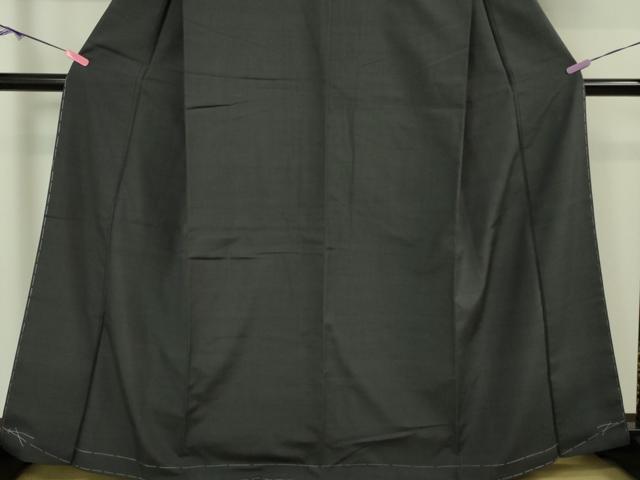 新品　結城紬反物　【池田重子監修】 404mt34○池田重子○本場結城紬 鶯 池田重子の色 ややトール○しつけ付