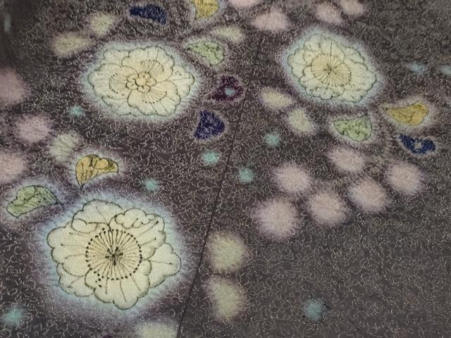 平和屋本店□極上 二代目 久保田一竹 幻の辻が花 和装コート ロング