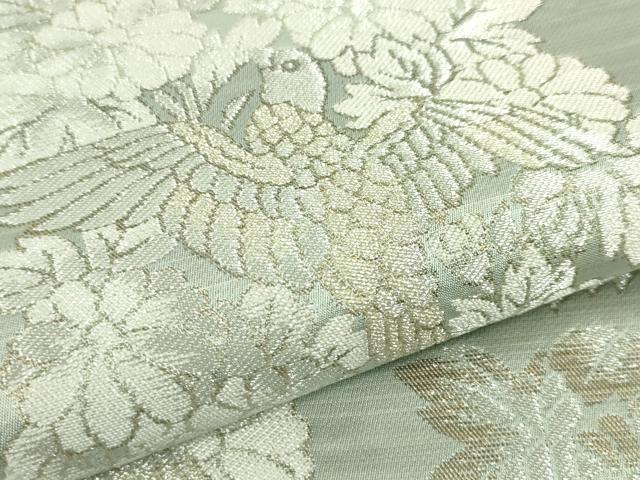 平和屋本店■極上　西陣　川島織物　六通柄　本袋帯　花鳥文　金銀糸　逸品　DZAA4379kh5 平和屋本店□極上 西陣 川島織物 六通柄 本袋帯 花鳥文 金