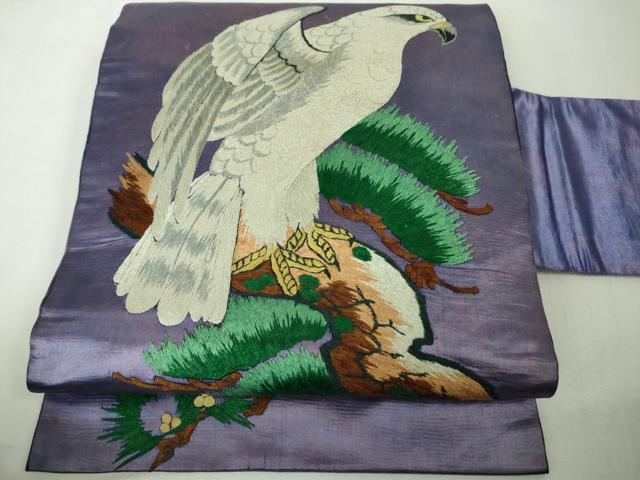 平和屋着物○西洞院辻が花 大脇一心 六通柄袋帯 辻が花 金糸 引箔 正絹