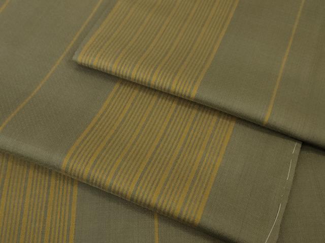 平和屋本店■極上　本場黄八丈　まるまなこ　紬　逸品　未使用　DZAA4509kh5