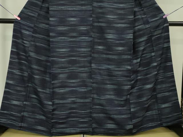 平和屋本店□極上 本場結城紬 重要無形文化財 伝統工芸士 大久保雅道