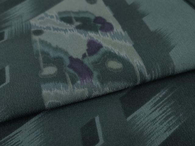 平和屋本店□極上 撫松庵 小紋 抽象文様 洗える着物 逸品 DZAA4648kh5