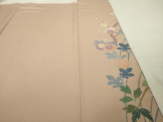 加賀草木友禅　田村哲彦　未使用 平和屋本店□極上 十日町 加賀草木友禅の第一人者 田村哲彦