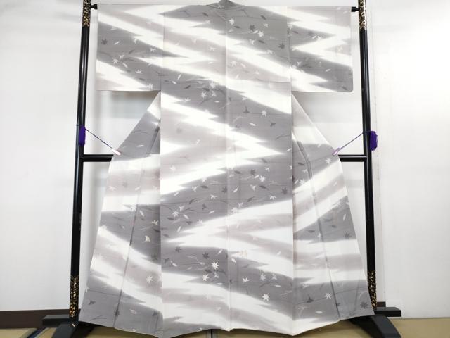 平和屋本店■極上　俳優・杉良太郎　訪問着　刺繍　吹寄せ文　暈し染め　金糸　ますいわ屋扱い　逸品　未使用　DZAA4726kh5