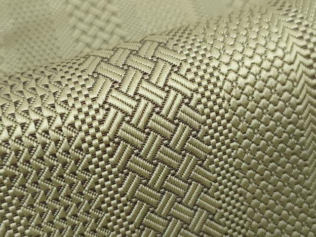 平和屋本店□極上 本場筑前博多織 草木染 手織工房 染匠：小森久 八