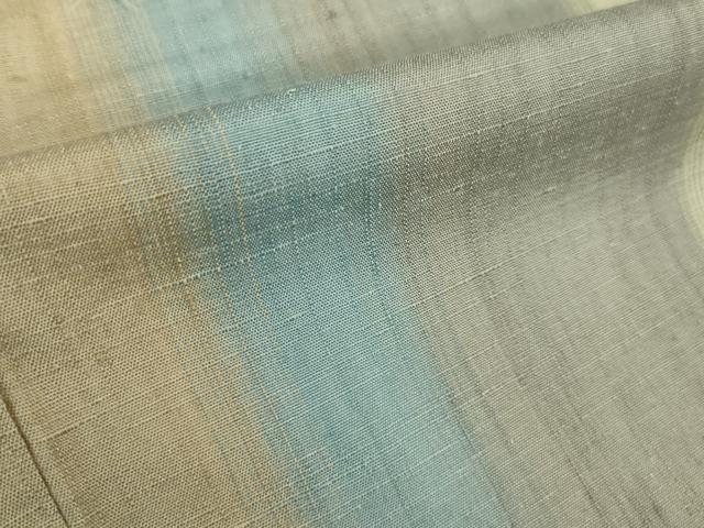 平和屋本店□極上 結城紬 はたおり娘 80亀甲 花間道 逸品