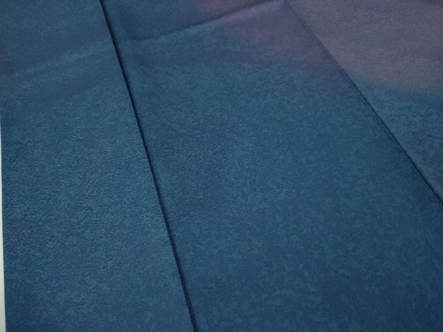 平和屋本店□極上 佐波理綴 創作者 池口定男 訪問着 霞文