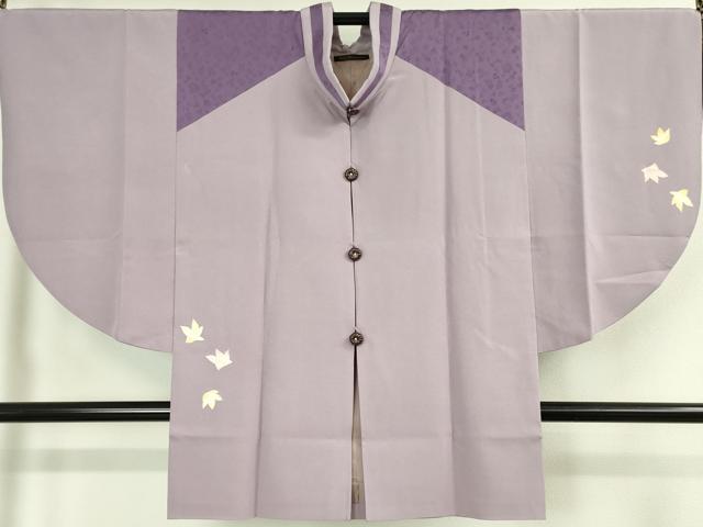 平和屋本店■極上　和装コート　ポンチョ　ロング丈　アトリエ　ReiBrand’s　舞花文　逸品　DZAA4952kh5