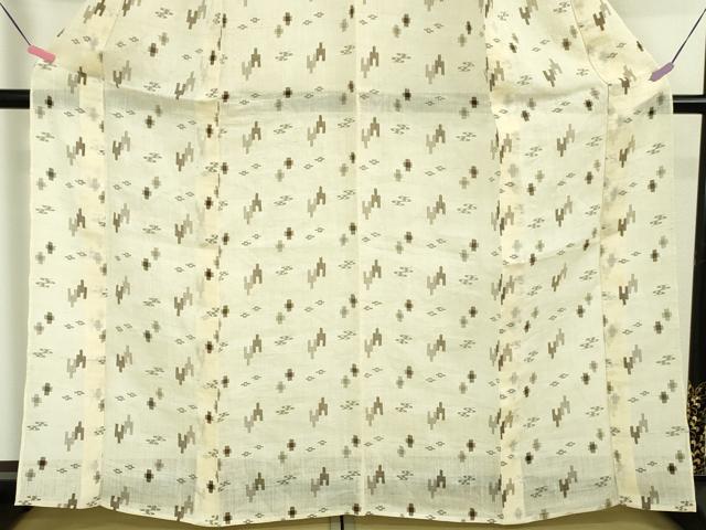 平和屋本店□極上 夏物 沖縄県無形文化財指定 本場八重山上布