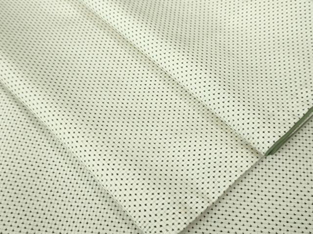 平和屋本店■極上　本場大島紬　白大島　一元絣　逸品　DZAA4983kh5