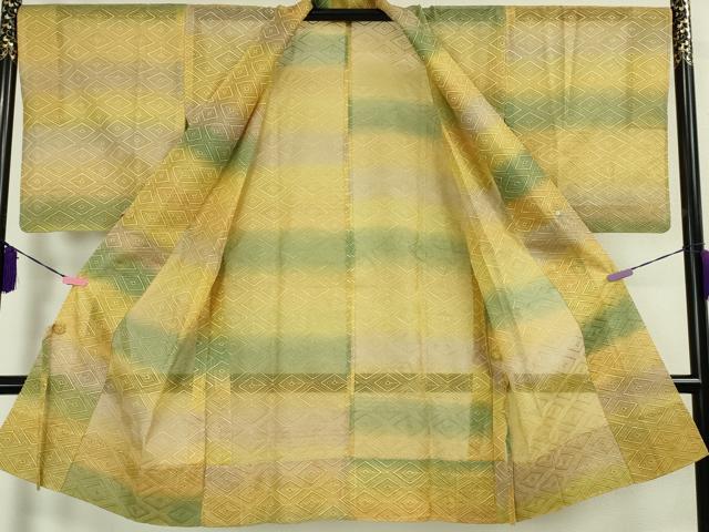 平和屋本店□極上 道中着 スリーシーズン 春夏秋 塵除け ロング丈