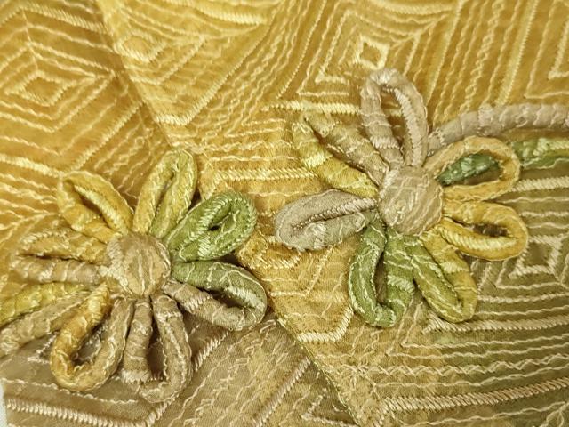 平和屋着物□極上 道中着 オーガンジー スリーシーズン 春夏秋 塵除け