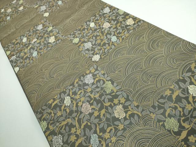 平和屋本店□極上 西陣織 陰山織物謹製 箔屋清兵衛 六通柄