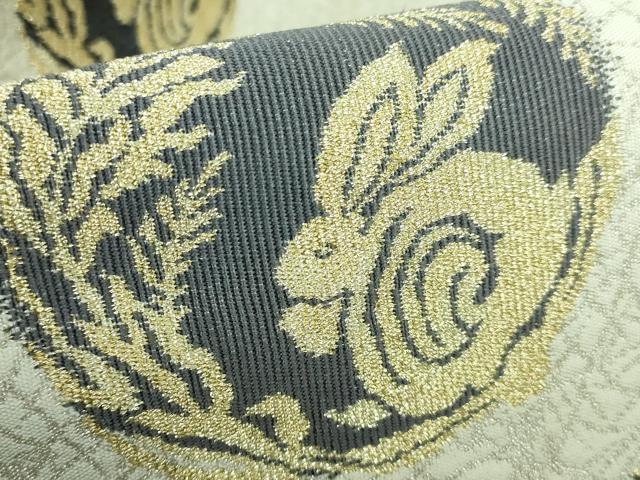 平和屋本店□極上 田中工芸織物 祥園謹製 克絲綴 六通