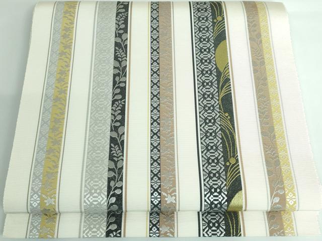 平和屋本店□極上 1897年創業 名門岡野 本場筑前博多織 千年工房 八寸