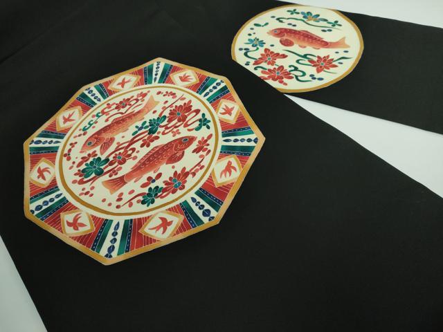 平和屋本店□極上 本加賀友禅作家 木村雨山 塩瀬 九寸名古屋帯