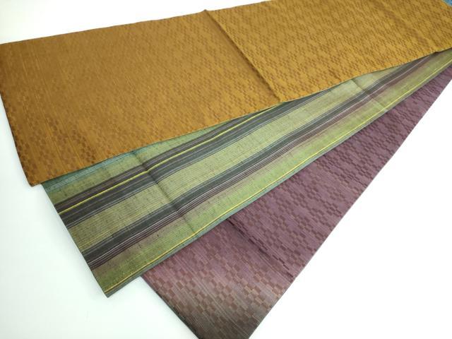 平和屋着物○菅原工房 菅原結作 漢方染紬 両面 全通柄