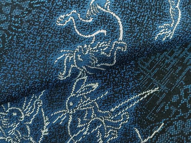 平和屋本店□極上 京都西陣・想屋謹製 両面 全通柄京袋帯