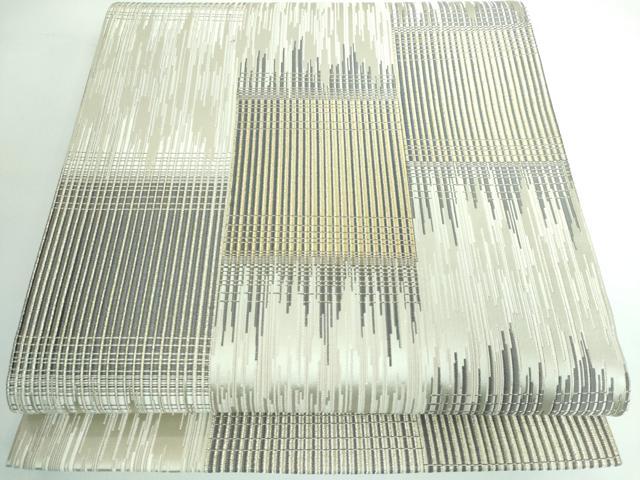 平和屋本店■極上　西陣の名門　加納幸謹製　六通柄袋帯　金銀糸　逸品　DZAA5443kh5