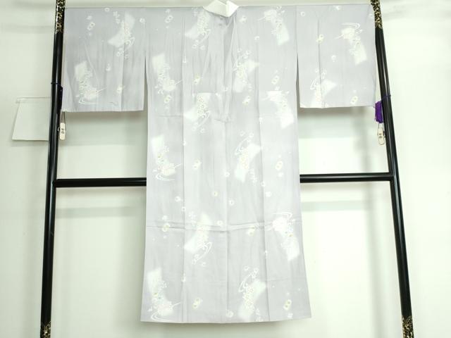 平和屋本店■上質な長襦袢　無双仕立て　舞花文　暈し染め　やまと誂製　逸品　未使用　DZAA5506kh5 平和屋本店□上質な長襦袢 無双仕立て 舞花文 暈し染め やまと誂