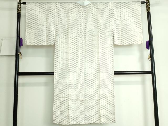 平和屋本店□上質な長襦袢 単衣 麻の葉 逸品 未使用 DZAA5507kh5