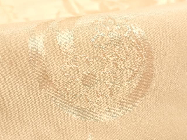 平和屋本店□振袖用長襦袢 無双仕立て 花丸地紋 暈し染め 逸品