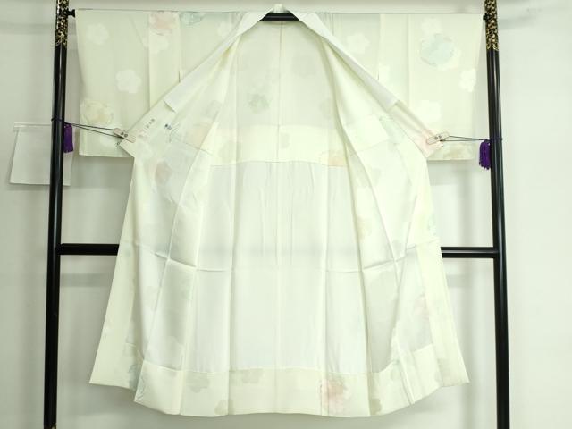 平和屋本店□上質な長襦袢 無双仕立て 作家物 松竹梅 逸品 未使用