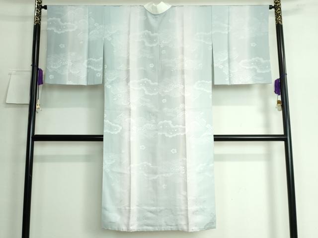 平和屋着物○長襦袢 無双仕立て 斜線文 暈し染め 正絹 逸品 CAAX1100vf