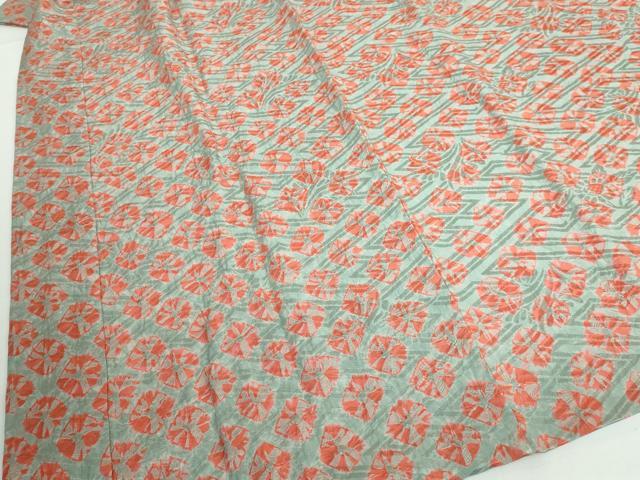 平和屋本店□上質な長襦袢 袷 絞り 逸品 DZAA5526kh5