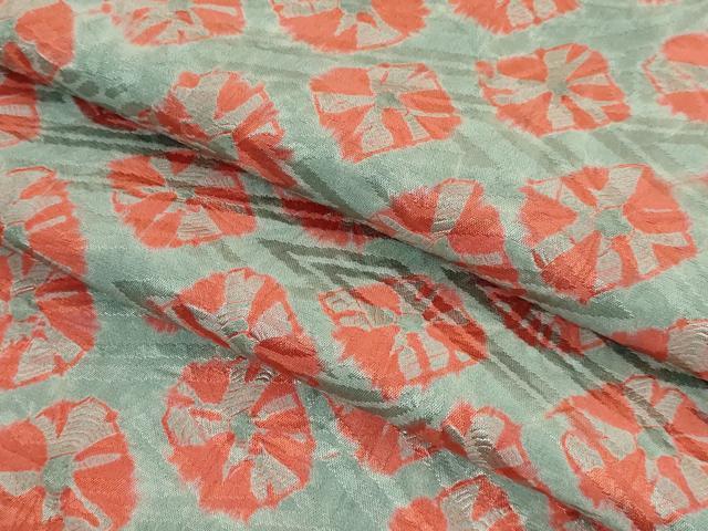 平和屋本店□上質な長襦袢 袷 絞り 逸品 DZAA5526kh5