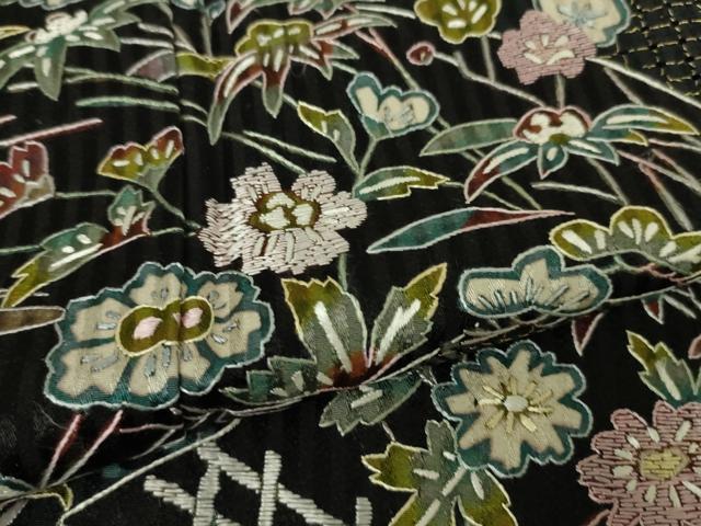 平和屋本店□極上 中国三大刺繍 スワトウ刺繍 汕頭刺繍 総刺繍 訪問