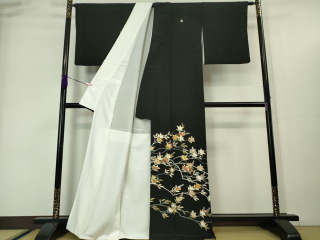 平和屋着物○旧門跡御所御料錦司 草木諦寛 訪問着 草花文