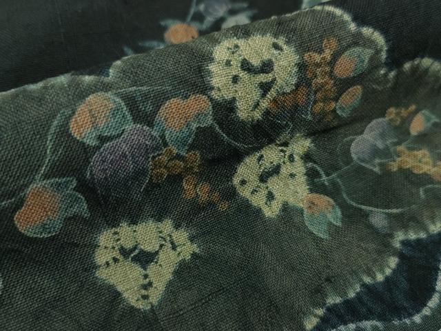 平和屋本店□極上 伝統工芸士 七代目 吉澤与市 絞り 染織工芸