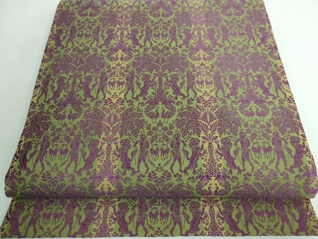 平和屋本店■極上　桝屋高尾　六通柄袋帯　渡来錦　逸品　DZAA5657kh5