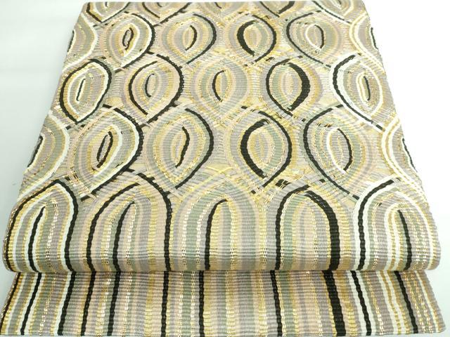 ひなや工房 高級正絹 袋帯「くむ・あむ・おる」 未使用品 ♦︎きもの結♦︎