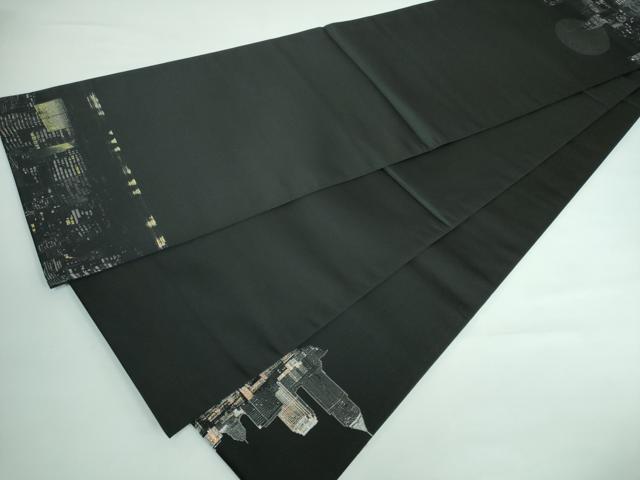 平和屋本店□極上 西陣 とみや織物謹製 とみや帯 太鼓柄袋帯 月の