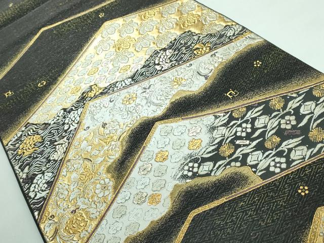 【極上新品】西陣名家織元「誉田屋源兵衛」極上金華燦 誉文彫金平脱工芸 小石丸 極上新品】西陣名家織元「誉田屋源兵衛」極上金華燦 誉文彫金平脱工芸