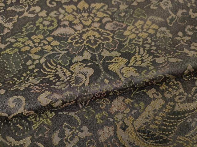 平和屋本店■極上　前田仁仙　仁仙更紗　お召　天平浪漫　草木染　仁仙正倉院更紗　証紙付き　逸品　DZAA5758kh5 平和屋本店□極上 前田仁仙 仁仙更紗 お召 天平浪漫 草木染 仁