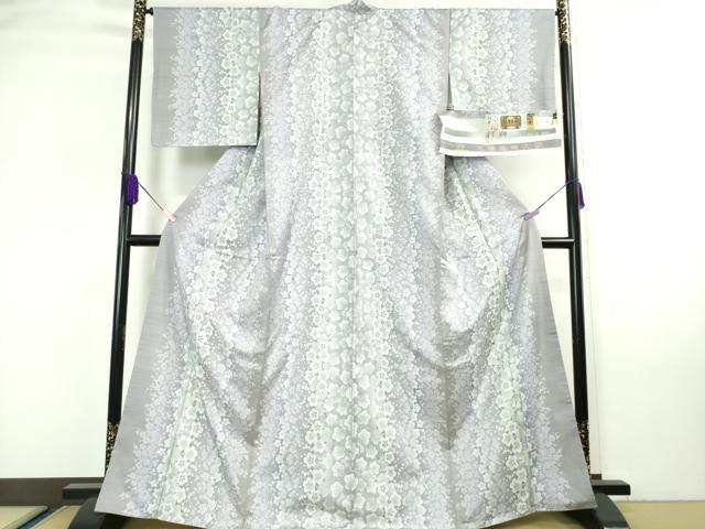 平和屋本店□極上 本場大島紬 彩絣 梅間道 おき紬工房謹製