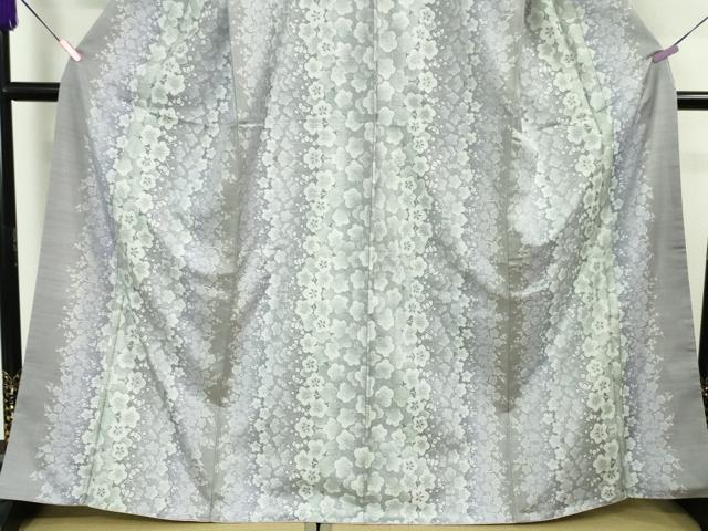 平和屋本店□極上 本場大島紬 彩絣 梅間道 おき紬工房謹製